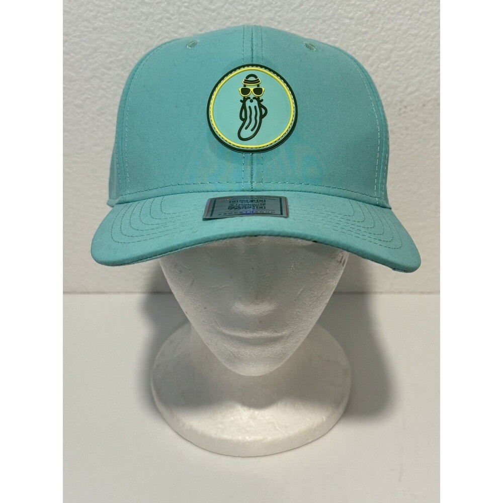 d. Hudson Mister P Golf Hat Cap 5 Panel Snapback Rock the HUD Green Adjustable